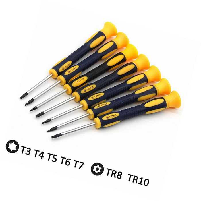 12 in 1 Repair Kit Precision Screwdriver Set + Flat Head + Tweezers + Safe Plying Pry Tool for Xbox 360 and Other Electronics Repair