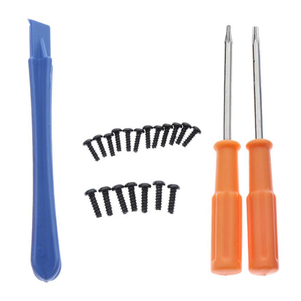 Crofta Video Game Repair Kits Screwdriver Set Tool T8H T6 Screwdriver and Screws for Xbox 360 ONE Wireless Controller