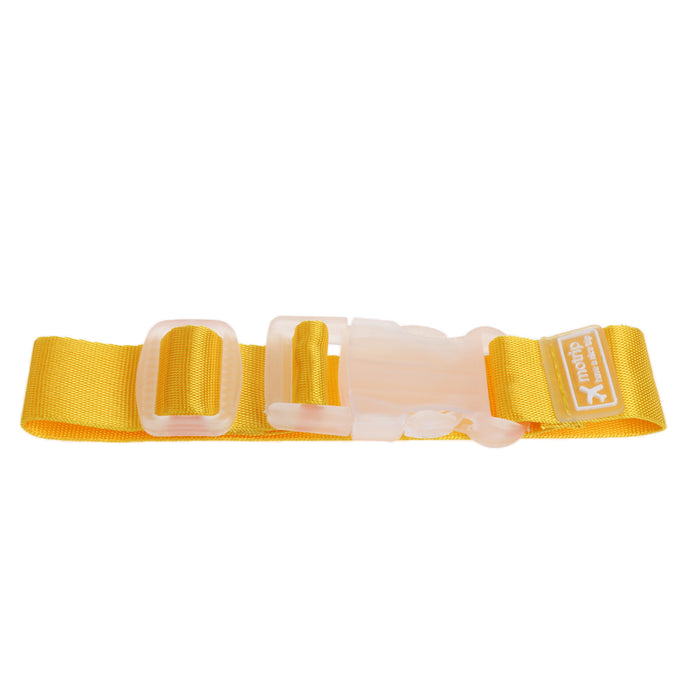 Crofta Luggage Case Straps Suitcase Clip Buckle Protect Belt Fastener  Yellow