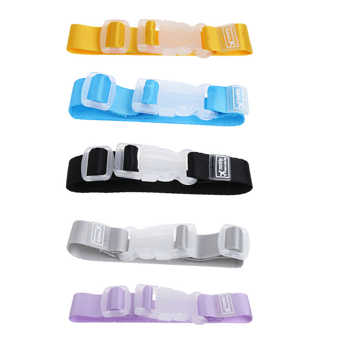 Crofta Luggage Case Straps Suitcase Clip Buckle Protect Belt Fastener  Yellow