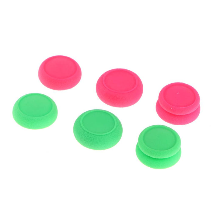 Crofta Thumb Stick Grip   Analog Stick Cover for Nintendo Switch NS pink green