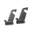 1 Pair Single Roller Background Holder Hook Wall Ceiling Mount Support Bracket Work with Full Length Backdrops Paper and Cloth