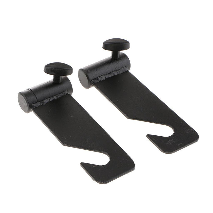 1 Pair Single Roller Background Holder Hook Wall Ceiling Mount Support Bracket Work with Full Length Backdrops Paper and Cloth