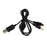 2 In 1 USB Charger Data Transfer Cable for PSP 1000 2000 3000 - Black