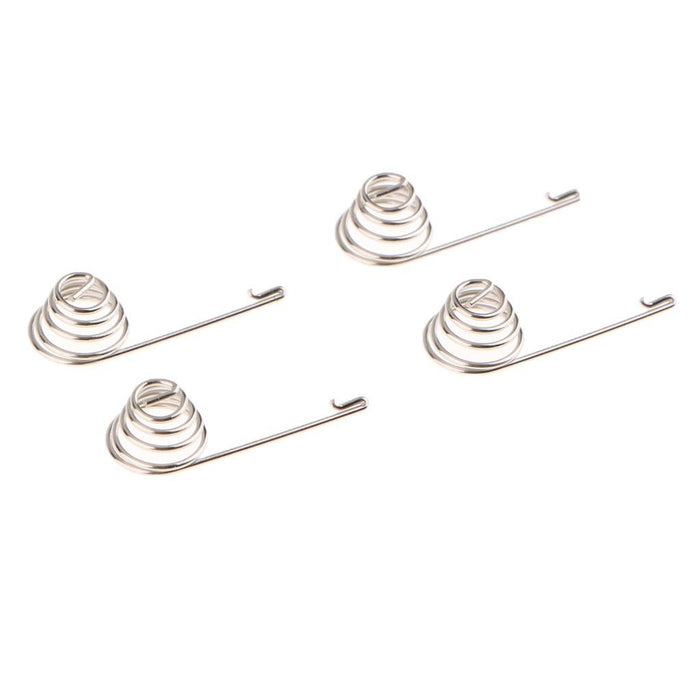 4 Pieces Battery Terminals Spring Contacts For Xbox 360 Wireless Controller - Silver