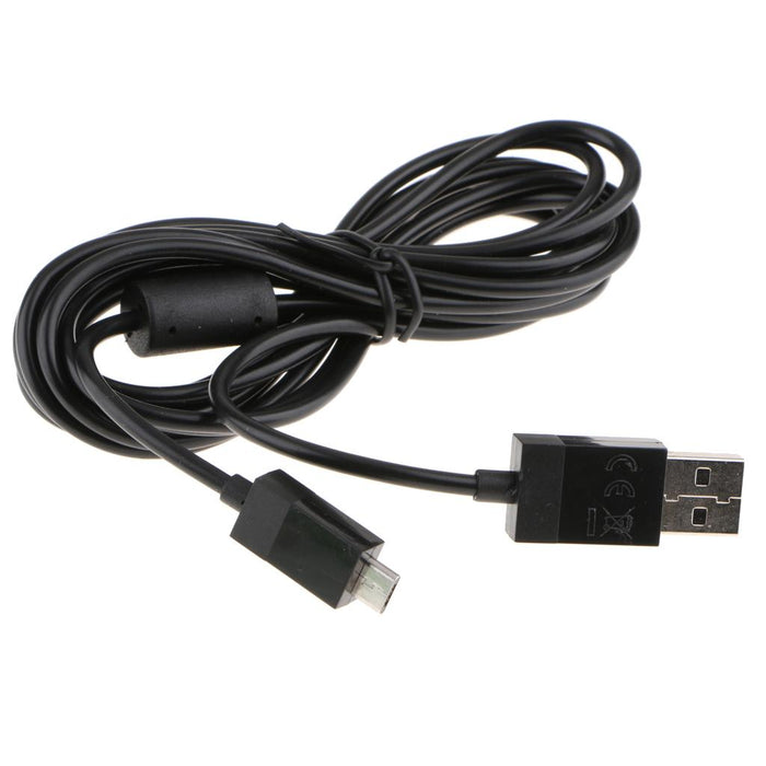 2 Meter Micro USB Plug Play & Charge Controller Charging Data Cable for Xbox One & PlayStation PS4