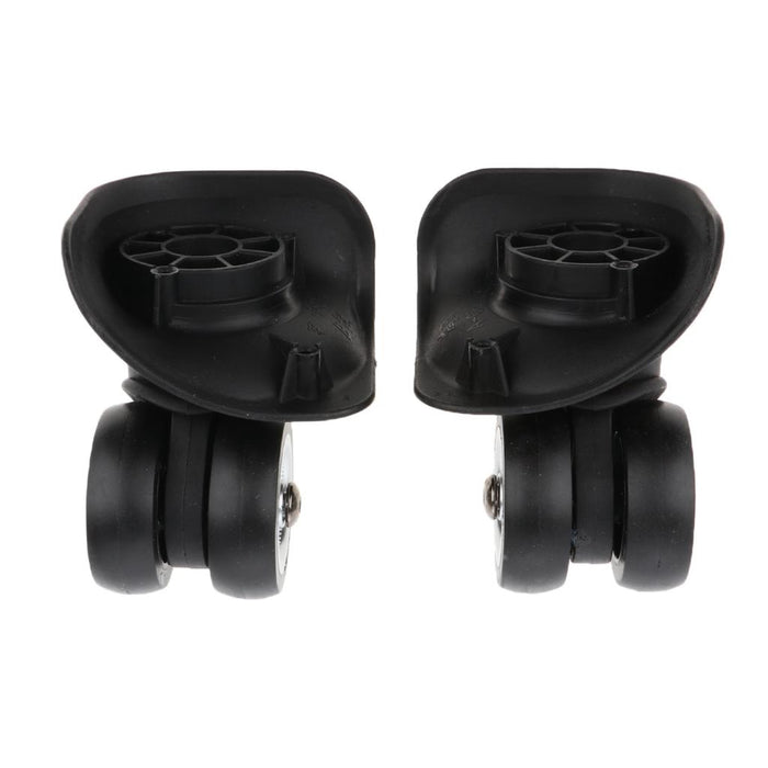 Crofta 1 Pair Swivel Suitcase Luggage Silent Casters Wheels for Travel Small Size