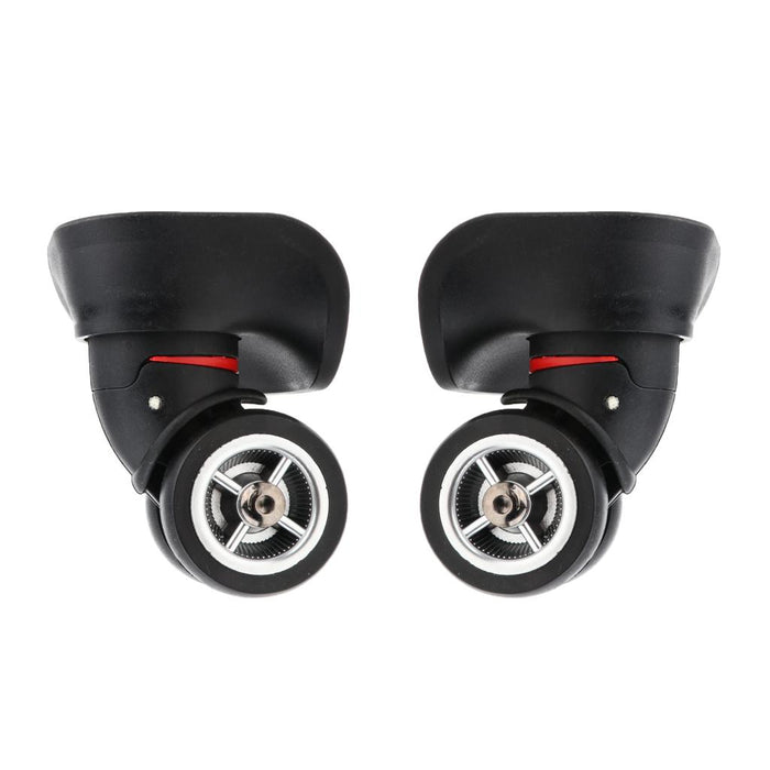 Crofta 1 Pair Swivel Suitcase Luggage Silent Casters Wheels for Travel Small Size