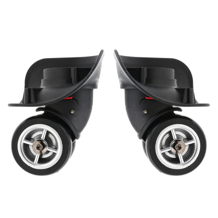 Crofta 1 Pair Swivel Suitcase Luggage Silent Casters Wheels for Travel Small Size