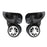 Crofta 1 Pair Universal Swivel Replacement Wheel Luggage Suitcase Caster Small Size