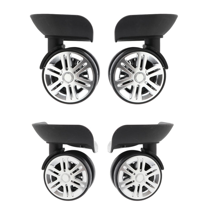 Crofta Swivel Suitcase Luggage Casters Replacement Wheels for Travel Bag Small Size