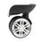 Crofta Swivel Suitcase Luggage Casters Replacement Wheels for Travel Bag Large Size