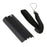 Crofta Battery Cover Back Door Case Lid + Wrist Strap for Wii Remote Control Black