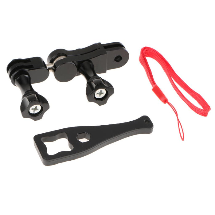 360° Swivel Pivot Arm for GoPro Joint Helmet Mount Bicycle Handlebar Bracket Camera Diving Case Adapter