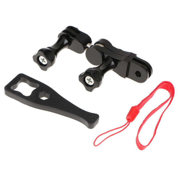 360° Swivel Pivot Arm for GoPro Joint Helmet Mount Bicycle Handlebar Bracket Camera Diving Case Adapter