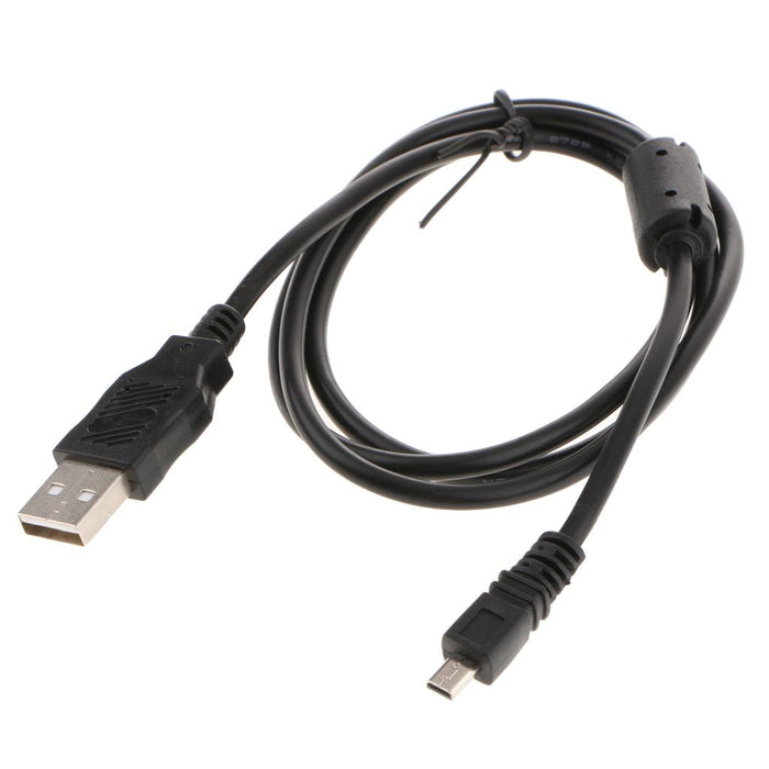 1 m/3.28ft 8 Pin USB Sync Data Cable Charging Cord For Nikon Digital SLR Camera - Black