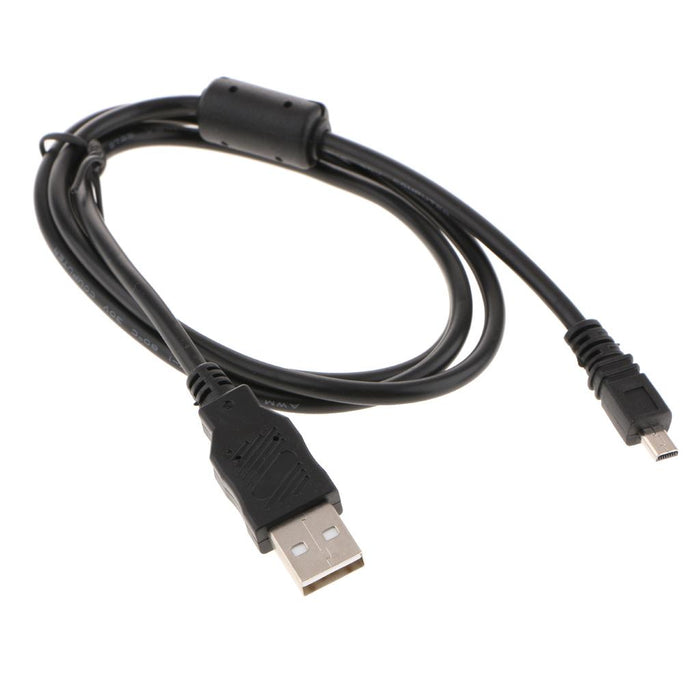 1 m/3.28ft 8 Pin USB Sync Data Cable Charging Cord For Nikon Digital SLR Camera - Black