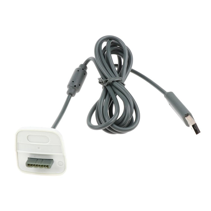 Crofta 1.5m Charging Cable USB Wire Power Charger Cord for Microsoft Xbox 360 Grey