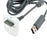 Crofta 1.5m Charging Cable USB Wire Power Charger Cord for Microsoft Xbox 360 Grey