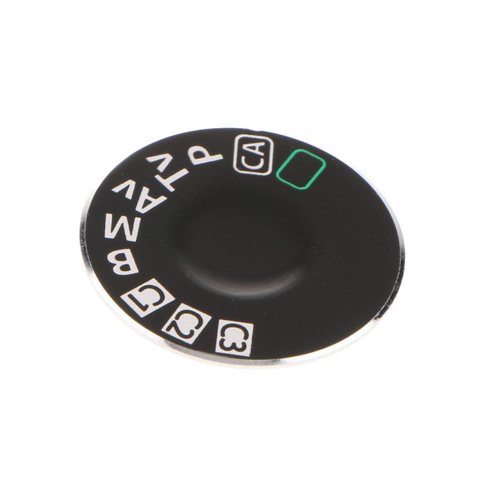 1 Pack Dial Mode Plate Interface Cap Cover Repair Fix Part for Canon EOS 5D Mark II 5D2 Digital SLR Camera- Black