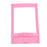 3 inch Plastic Photo Frame Wall Hanging Picture Holder for Fujifilm Instax Pink