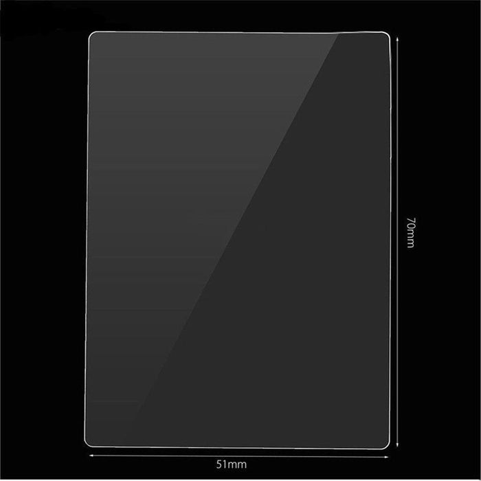 Crofta 0.33mm Tempered Glass Film LCD Screen Protector for Sony A7II A7SII A7RII