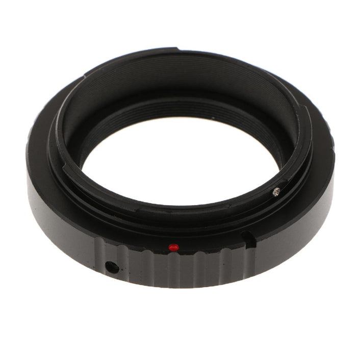 1.25" T Adapter and T2/T Ring Adapter for Canon SLR/DSLR Cameras - Can be Used for Prism Focus and Eyepiece Projection Photography (Black)