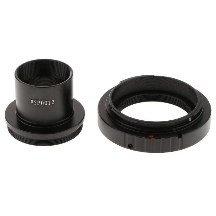 1.25inch Telescope Mount Adapter + T T2 Ring for Canon 5D  5D Mark II 50D 60D 20D 30D 40D 350D 400D Camera Bodies