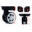 1 Pair A19 Swivel Dual Roller Wheels Suitcase Luggage Replacement Casters for Travelling Bag