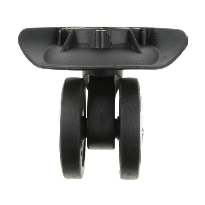 1 Pair A19 Swivel Dual Roller Wheels Suitcase Luggage Replacement Casters for Travelling Bag