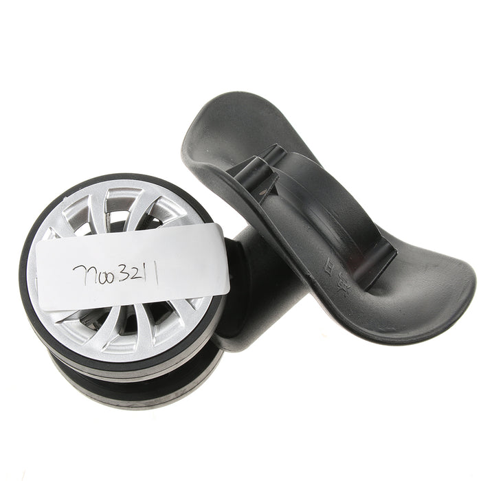 1 Pair Luggage Suitcase Mute Swivel Wheels Replacement Trolleys Casters A08