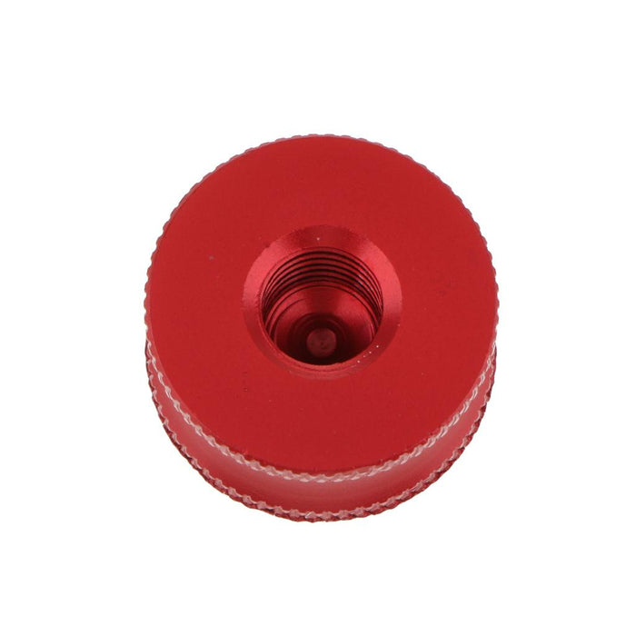 1/4" Male to 3/8" Female Adapter Screw for Tripod Ball Head Monopod - Red