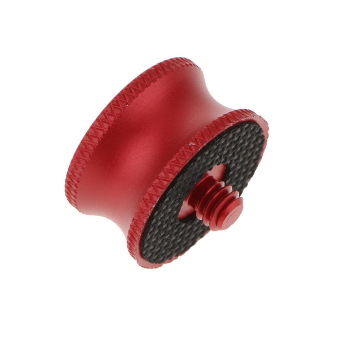 1/4" Male to 3/8" Female Adapter Screw for Tripod Ball Head Monopod - Red