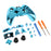 Crofta Full Shell Kit Replacement Cover Case Skin Set for Microsoft Xbox One Blue