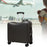 Crofta Kids Ride on Suitcase Travel Luggage Lightweight Hardside Gift Carry on Size Black Gray