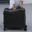 Crofta Kids Ride on Suitcase Travel Luggage Lightweight Hardside Gift Carry on Size Black Gray