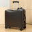 Crofta Kids Ride on Suitcase Travel Luggage Lightweight Hardside Gift Carry on Size Black Gray