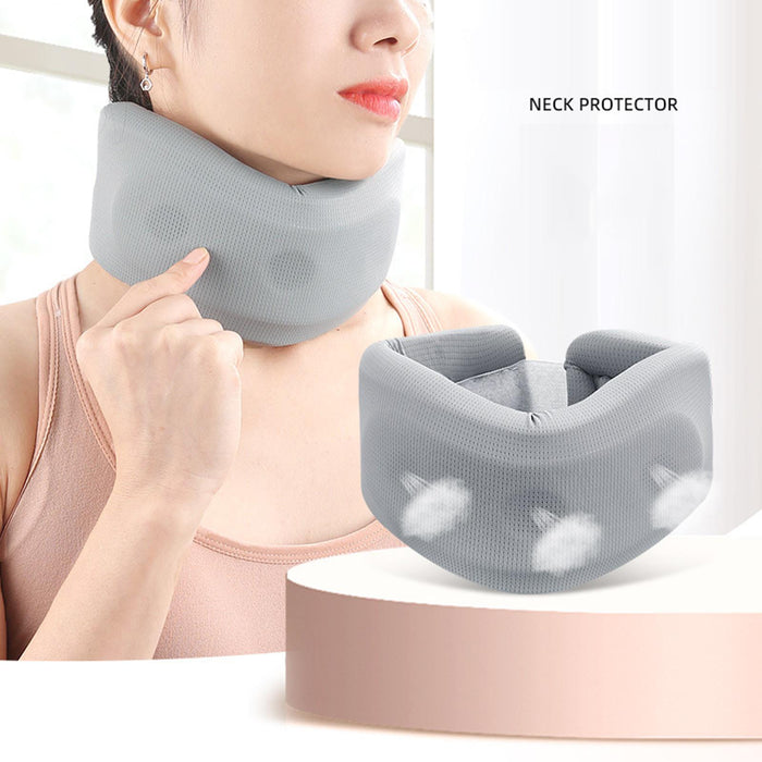 Crofta Neck Brace Practical Adjustable Neck Support Brace for Bedroom Car Women Men