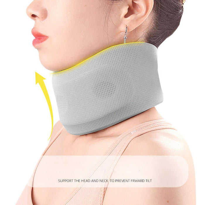 Crofta Neck Brace Practical Adjustable Neck Support Brace for Bedroom Car Women Men