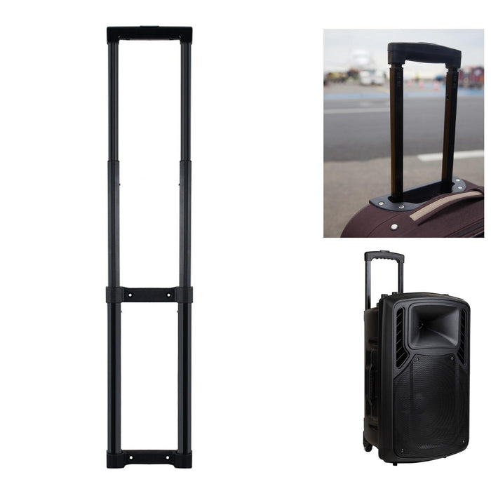 Crofta Suitcase Telescopic Handle Stylish Stretchable Trolley Luggage Pull Drag Rod