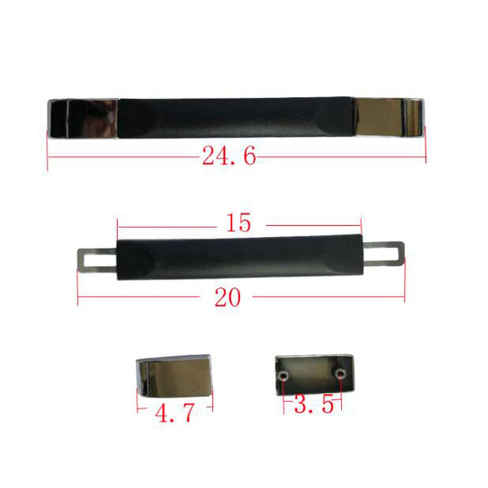 Crofta Luggage Replacement Handle Pulls Easy to Install Ergonomic Telescopic Handle