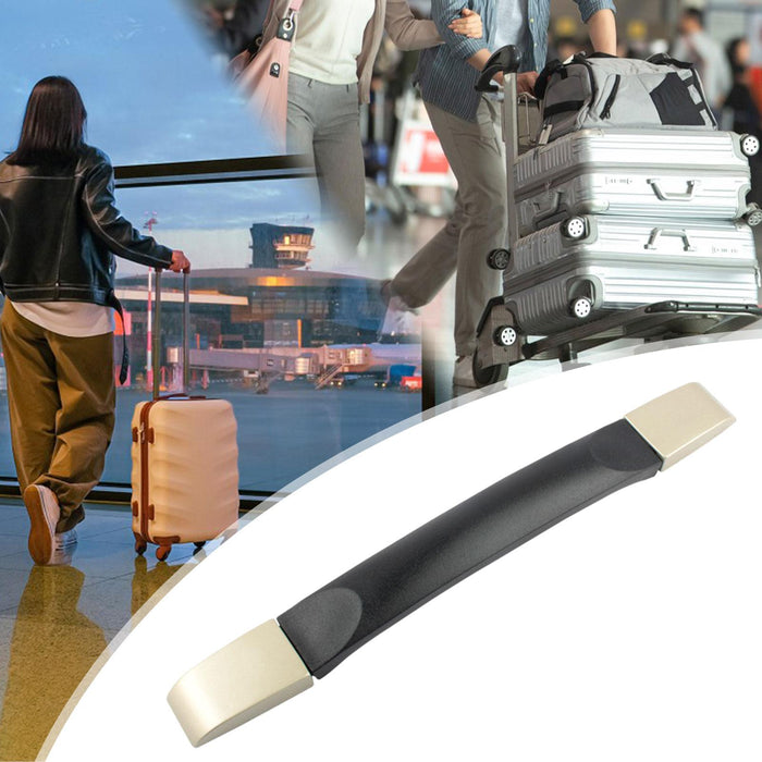 Crofta Luggage Replacement Handle Pulls Easy to Install Ergonomic Telescopic Handle