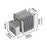 Crofta Extruder Heat Sink Replacement Premium 3D Printer Heat Sink for Ender-3 V3 SE