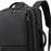 Crofta Business Travel Backpack Rucksack with Luggage Strap Computer Backpack Black