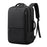 Crofta Business Travel Backpack Rucksack with Luggage Strap Computer Backpack Black