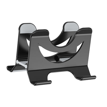 Crofta Vertical Laptop Stand Stable Mobile Phone Stand for Desk Gaming Laptop Hotel black