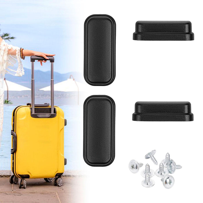 4Pcs Suitcase Bottom Stud Feet Pads Repair Parts Simple Assembly Replacement Style B