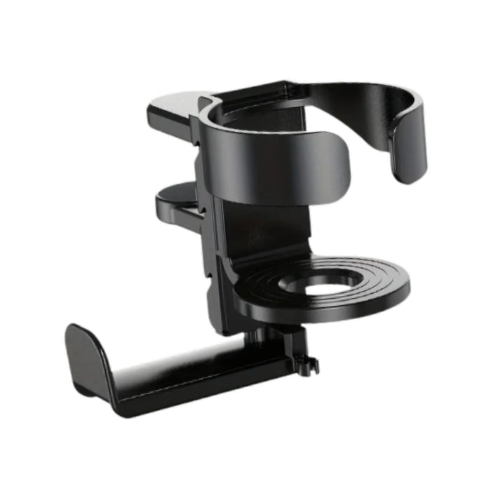 Crofta Headphone Hanger with Desk Cup Holder Sturdy for Coffee Mugs Desk Water Cups