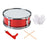 Crofta 11" Snare Drum Lightweight Percussion Instrument for Teens Kids Beginners