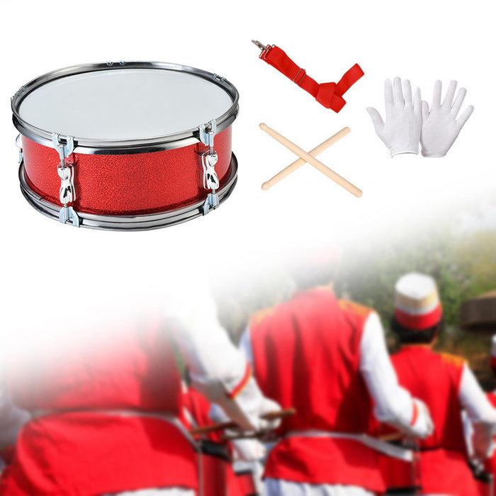 Crofta 11" Snare Drum Lightweight Percussion Instrument for Teens Kids Beginners